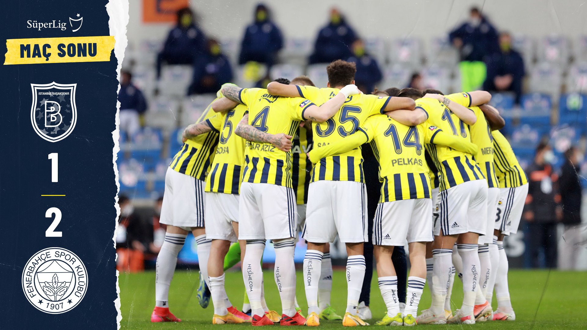 Medipol Başakşehir 1 - 2 Fenerbahçe.. - Ocak Medya